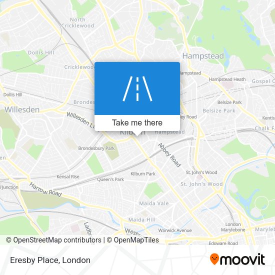 Eresby Place map