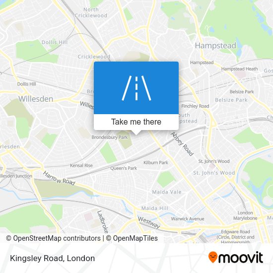 Kingsley Road map