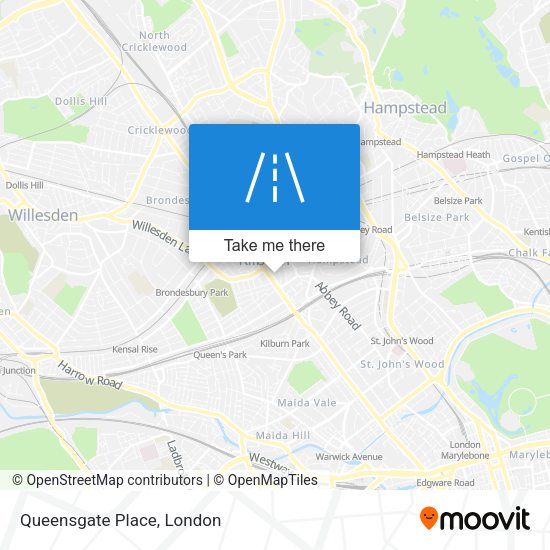 Queensgate Place map
