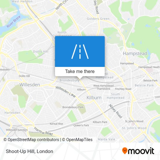 Shoot-Up Hill map