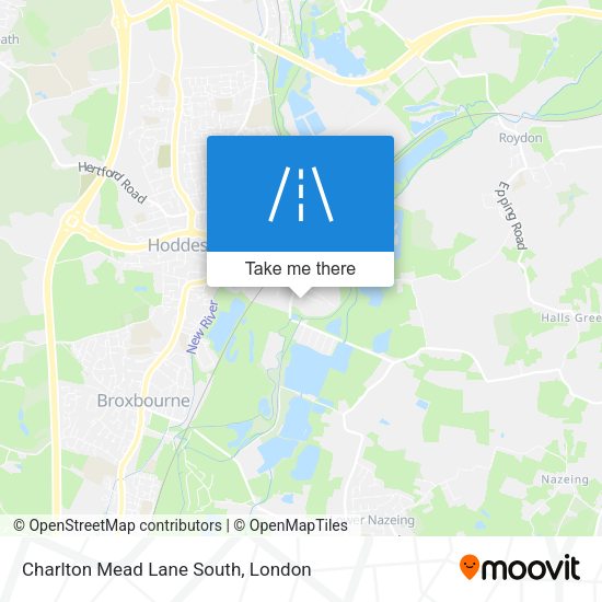 Charlton Mead Lane South map