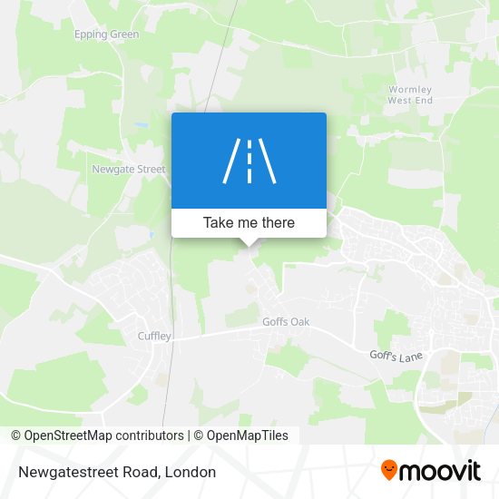 Newgatestreet Road map