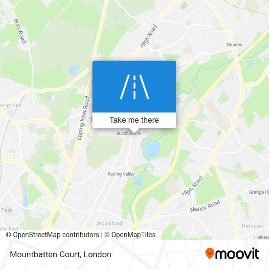 Mountbatten Court map