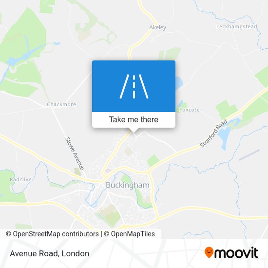 Avenue Road map