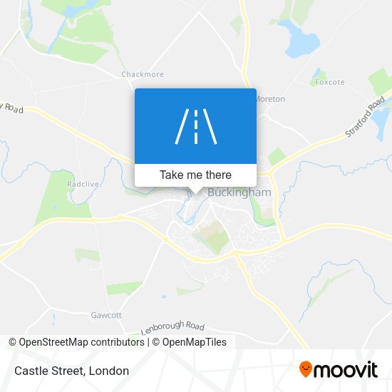 Castle Street map