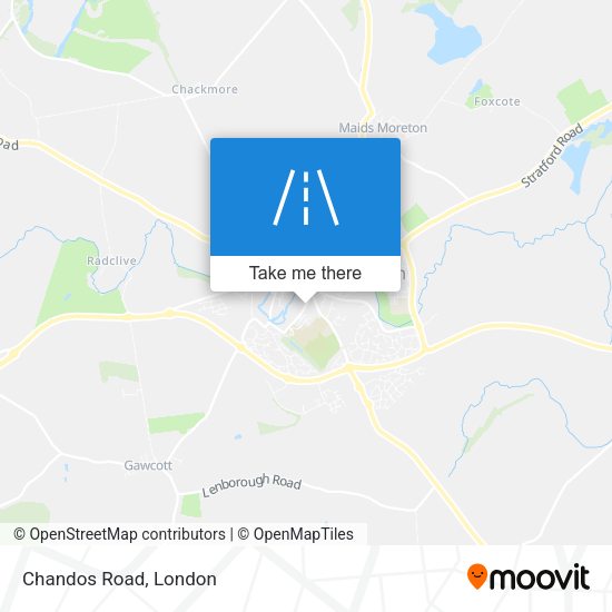 Chandos Road map