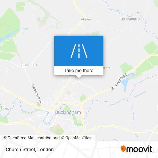 Church Street map