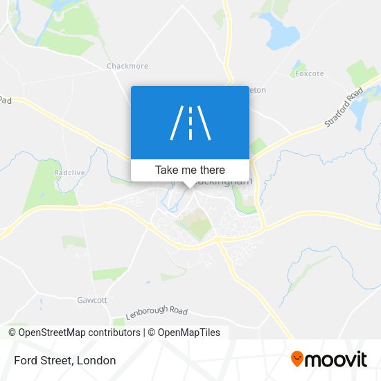 Ford Street map