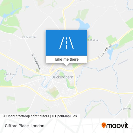 Gifford Place map