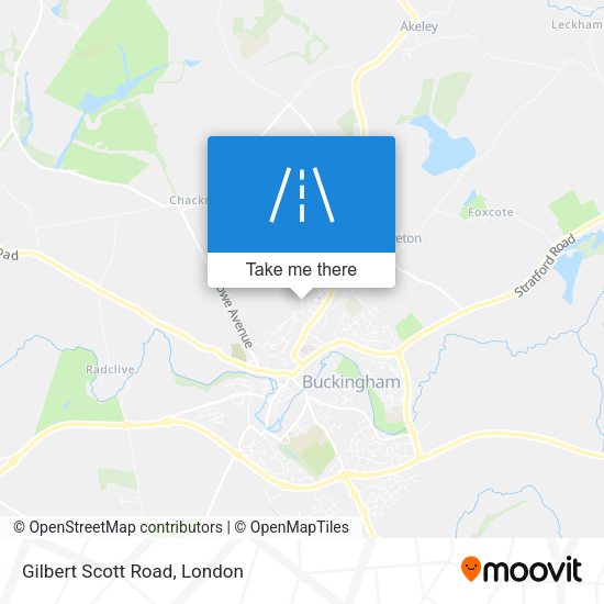 Gilbert Scott Road map