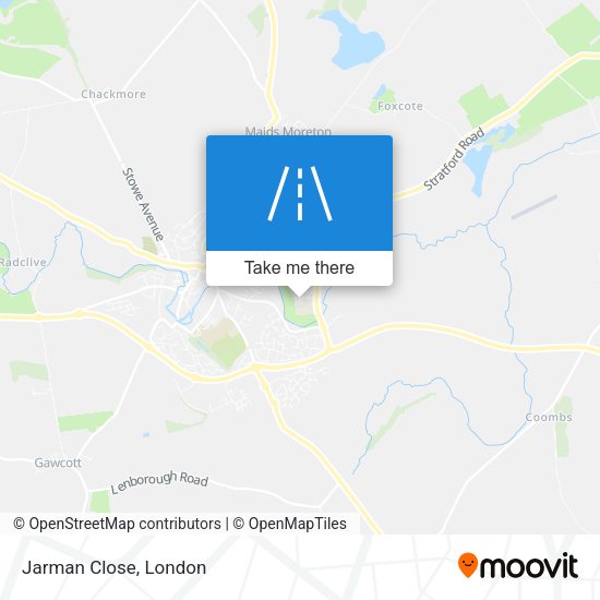 Jarman Close map