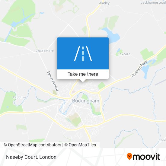 Naseby Court map