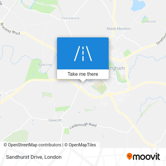 Sandhurst Drive map