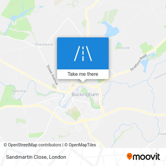 Sandmartin Close map