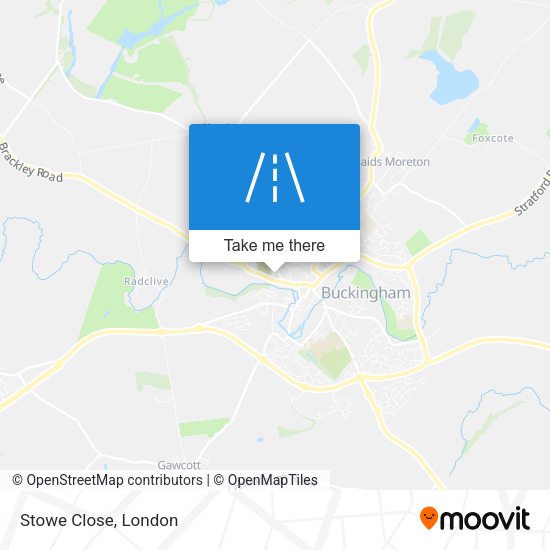 Stowe Close map