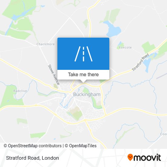 Stratford Road map