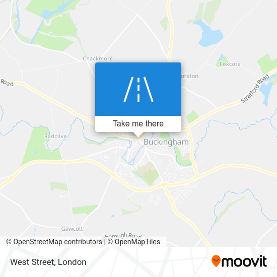 West Street map