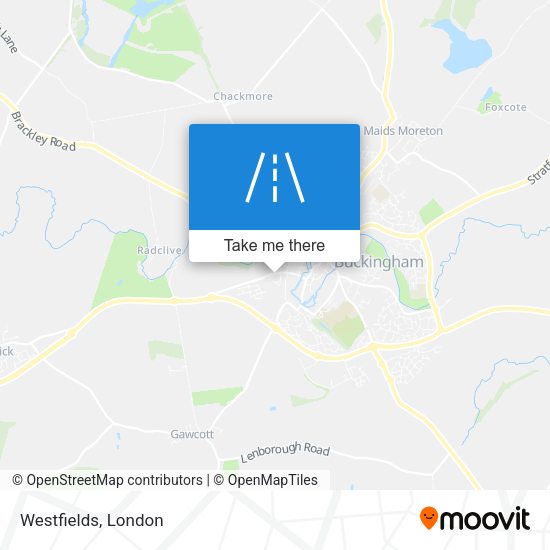 Westfields map