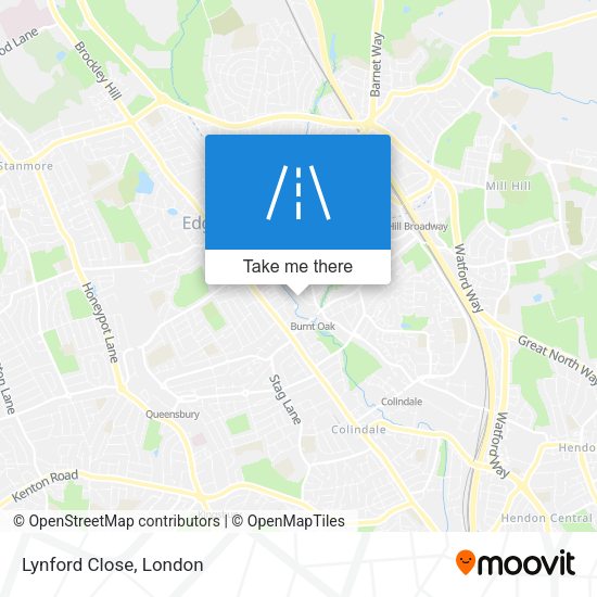 Lynford Close map