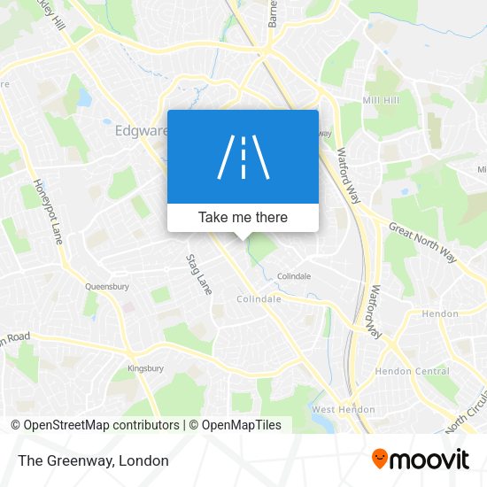 The Greenway map