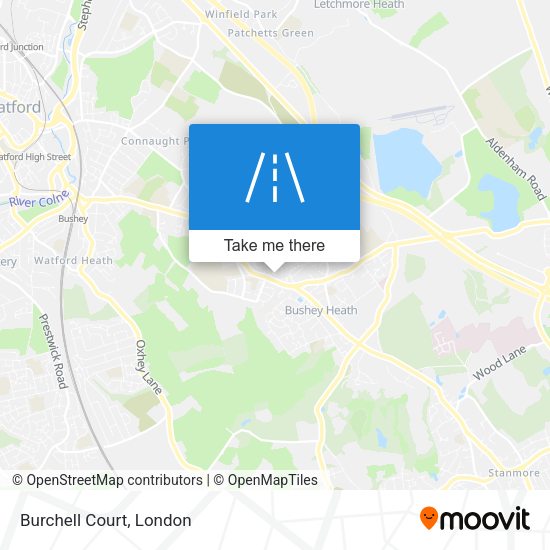 Burchell Court map