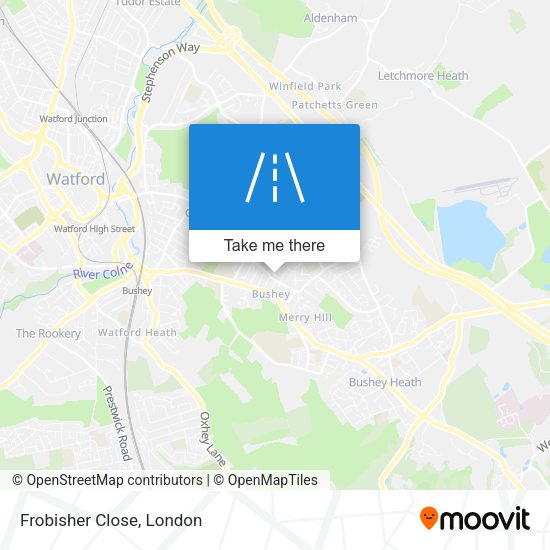 Frobisher Close map