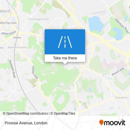 Prowse Avenue map