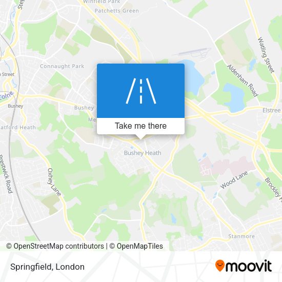 Springfield map