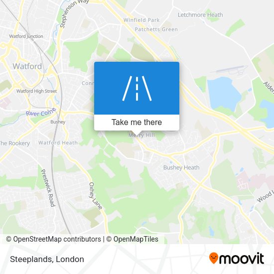 Steeplands map