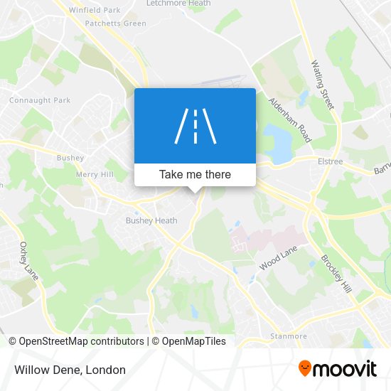 Willow Dene map