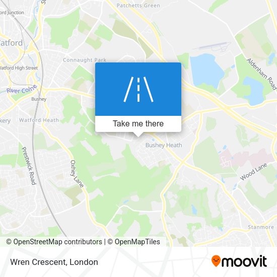 Wren Crescent map