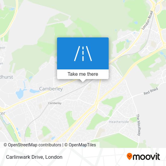 Carlinwark Drive map