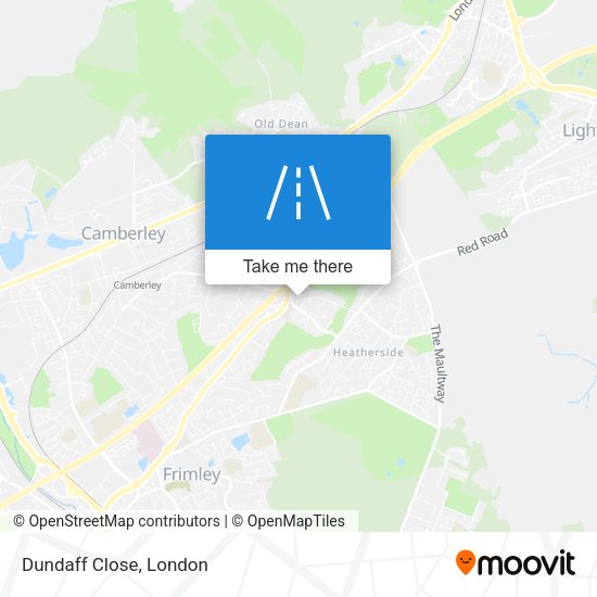 Dundaff Close map