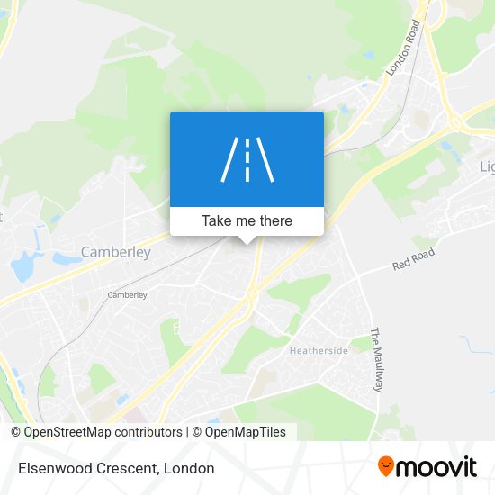 Elsenwood Crescent map