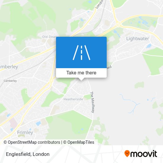 Englesfield map