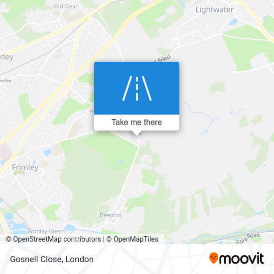 Gosnell Close map
