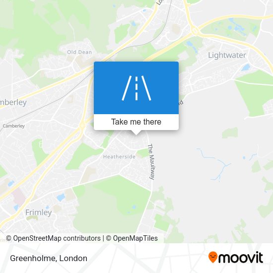 Greenholme map