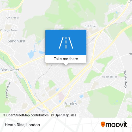 Heath Rise map