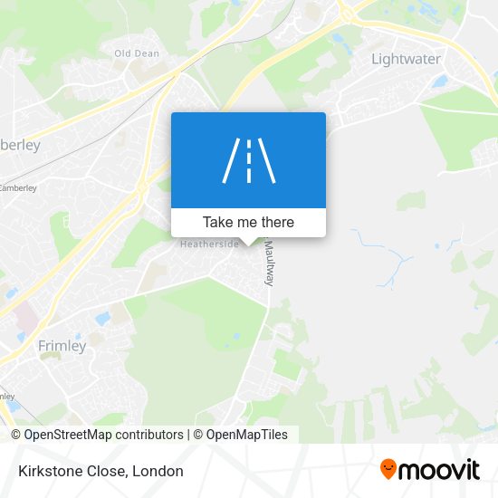 Kirkstone Close map
