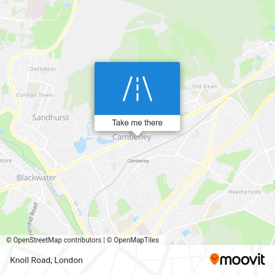 Knoll Road map