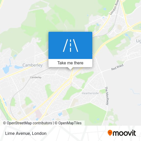 Lime Avenue map