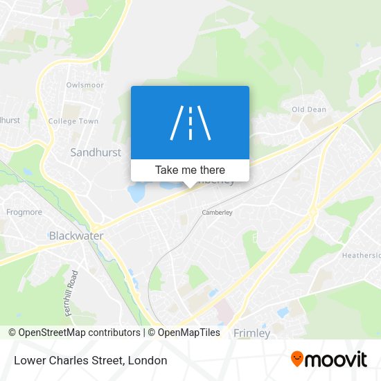 Lower Charles Street map