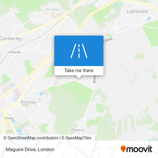 Maguire Drive map