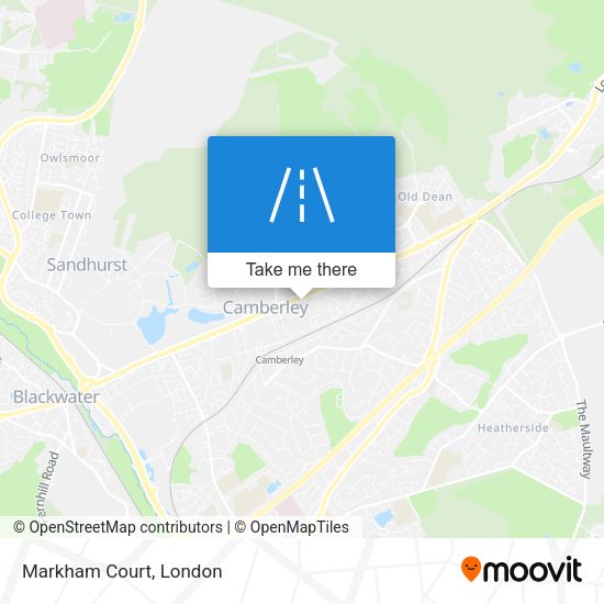 Markham Court map