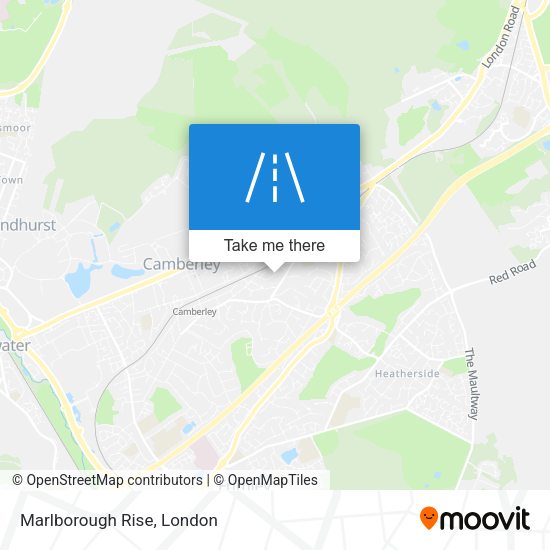 Marlborough Rise map