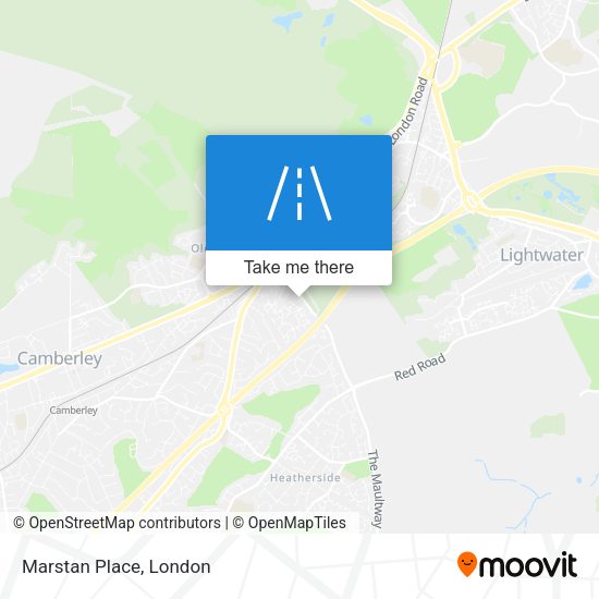 Marstan Place map