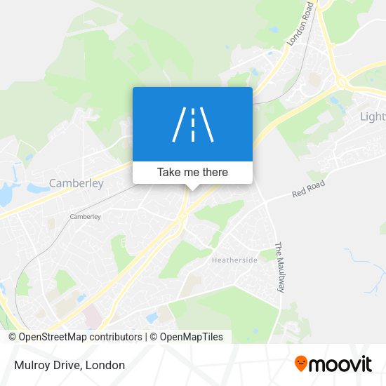 Mulroy Drive map
