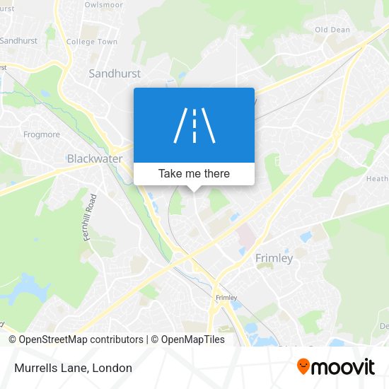 Murrells Lane map