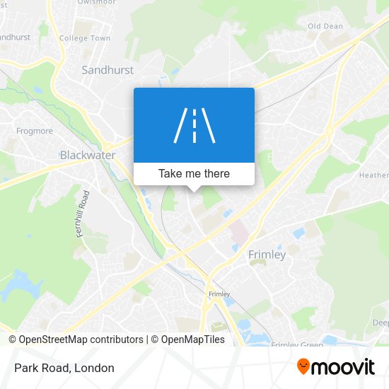 Park Road map