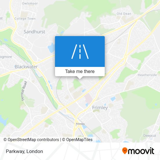 Parkway map